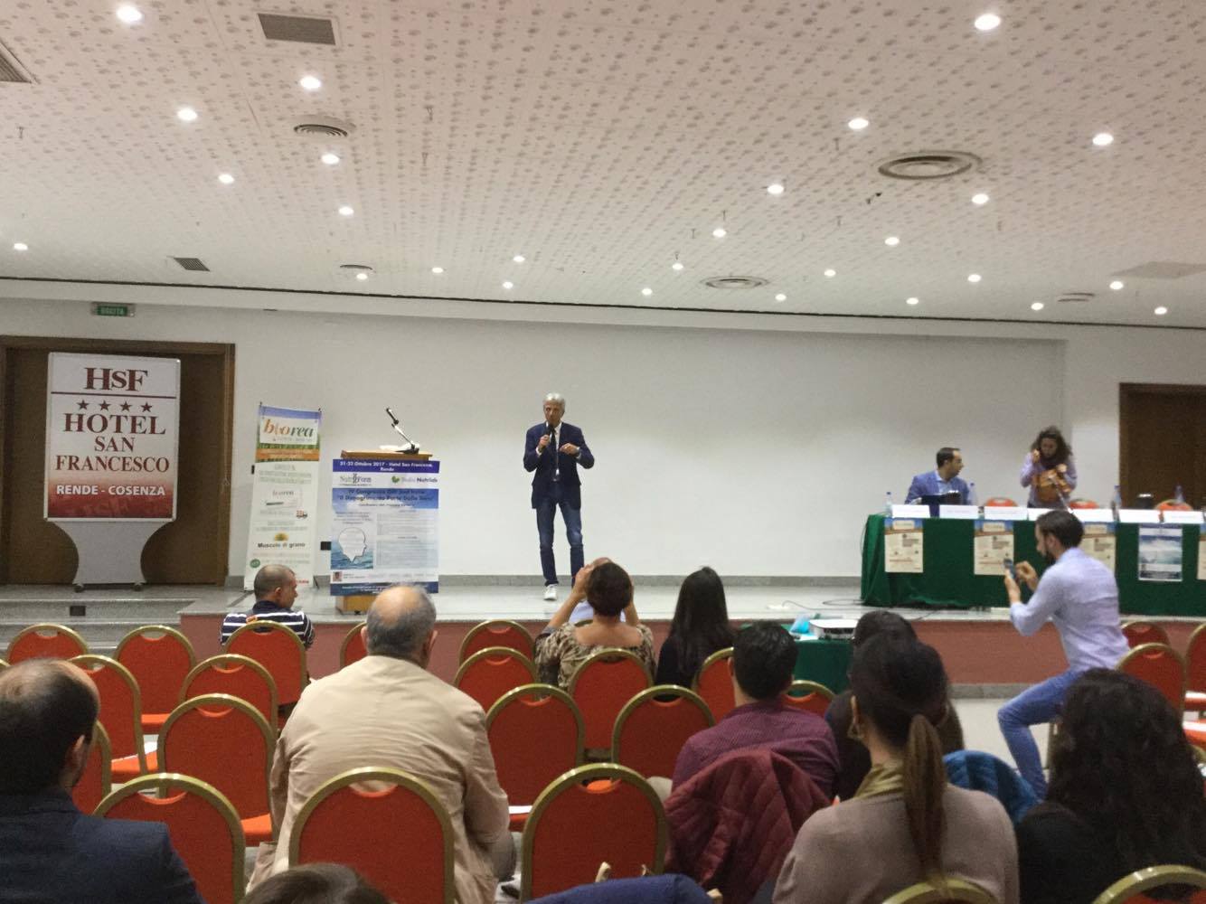 Intervento dell’atleta Vincenzo Felicetti